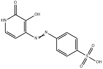 1-(2,3-Dihydroxy-4-pyridylazo)benzene-4-sulfonic acid Struktur