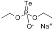 O,O-DIETHYL PHOSPHOROTELLUROATE, SODIUM SALT Struktur