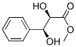 (2R,3S)-2,3-DIHYDROXY-3-PHENYLPROPIONIC ACID METHYL ESTER Struktur