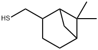 6,6-dimethylbicyclo[3.1.1]heptane-2-methanethiol Struktur