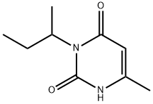 3-sec-butyl-6-methyluracil  Struktur