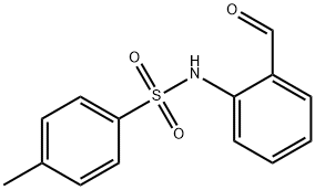 N-(2-FORMYLPHENYL)-4-METHYL-BENZENESULF& Struktur