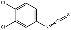 3,4-Dichlorophenyl isothiocyanate Struktur