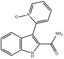 3-[(Pyridine-1-oxide)-2-yl]-1H-indole-2-carboxamide Struktur