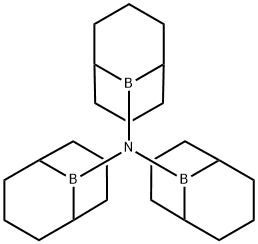 9,9',9''-Nitrilotri[9-borabicyclo[3.3.1]nonane] Struktur