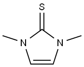 2-Thioxo-1,3-dimethyl-1H-imidazole Struktur