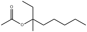 3-methyl-3-octyl acetate Struktur