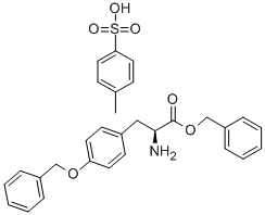 H-TYR(BZL)-OBZL P-TOSYLATE Struktur