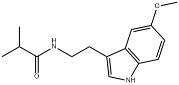 5-methoxy-N-isobutanoyltryptamine Struktur