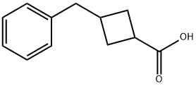 3-Benzylcyclobutanecarboxylic acid Struktur