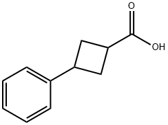 3-Phenylcyclobutanecarboxylic acid Struktur