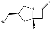 3-ヒドロキシメチル-4-オキサ-1-アザビシクロ[3.2.0]ヘプタン-7-オン 化學(xué)構(gòu)造式
