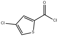 2-Thiophenecarbonyl chloride, 4-chloro- (9CI) Struktur