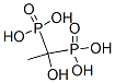 (1-hydroxy-1-phosphono-ethyl)phosphonic acid Struktur