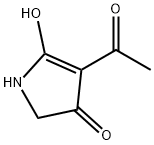 3H-Pyrrol-3-one, 4-acetyl-1,2-dihydro-5-hydroxy- (9CI) Struktur