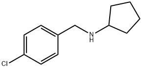 4-chloro-N-cyclopentylbenzylamine Struktur