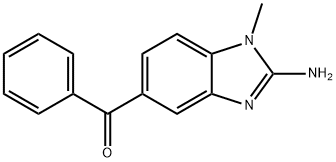 2-AMino-5-benzoyl-1-MethylbenziMidazole Struktur