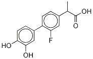 3',4'-dihydroxyflurbiprofen Struktur