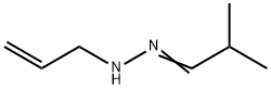 2-Methylpropionaldehyde allyl hydrazone Struktur