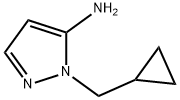 2-CYCLOPROPYLMETHYL-2H-PYRAZOL-3-YLAMINE Struktur