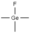 fluoro-trimethyl-germane Struktur