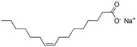 sodium (Z)-hexadec-9-enoate  Struktur