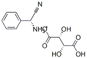 (R)-[cyano(phenyl)methyl]ammonium hydrogen [R-(R*,R*)]-tartrate Struktur