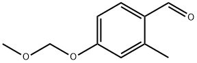 Benzaldehyde, 4-(methoxymethoxy)-2-methyl- (9CI) Struktur