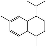 1,2,3,4-Tetrahydro-1,6-dimethyl-4-(1-methylethyl)naphthalene Struktur