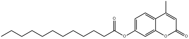 4-METHYLUMBELLIFERYL LAURATE Struktur