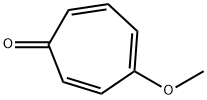 4-Methoxy-2,4,6-cycloheptatrien-1-one Struktur