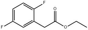 ETHYL(2,5-DIFLUOROPHENYL)ACETATE Struktur