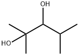 2,3-PENTANEDIOL,2,4-DIMETHYL- Struktur