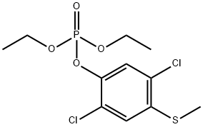 chlorthiophos-oxon Struktur