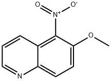 6-METHOXY-5-NITROQUINOLINE Struktur