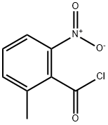 2-METHYL-6-NITROBENZOYL CHLORIDE Struktur