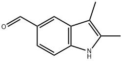 2,3-dimethyl-1H-indole-5-carbaldehyde Struktur