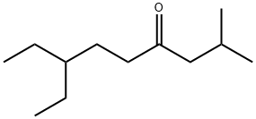 7-ethyl-2-methyl-4-nonanone Struktur