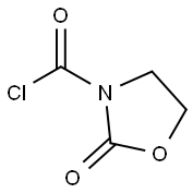 3-Oxazolidinecarbonyl chloride, 2-oxo- (9CI) Struktur