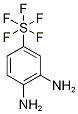 4-(Pentafluorosulphanyl)benzene-1,2-diamine, 4-(Pentafluorothio)benzene-1,2-diamine Struktur