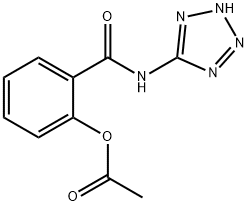 Benzamide, 2-(acetyloxy)-N-1H-tetrazol-5-yl- (9CI) Struktur