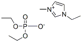 1-Ethyl-3-methylimidazolium diethylphosphate, 98% Struktur