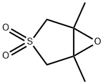 6-Oxa-3-thiabicyclo[3.1.0]hexane,1,5-dimethyl-,3,3-dioxide(9CI) Struktur