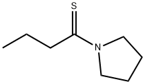 Pyrrolidine,  1-(1-thioxobutyl)-  (9CI) Struktur