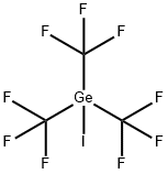 TRIS(TRIFLUOROMETHYL)IODOGERMANE Struktur