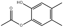 1,2-Benzenediol,4,5-dimethyl-,monoacetate(9CI) Struktur