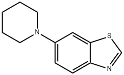 Benzothiazole, 6-(1-piperidinyl)- (9CI) Struktur