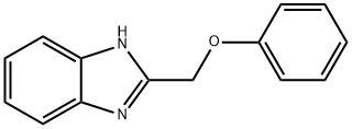 2-(phenoxymethyl)-1H-benzimidazole hydrochloride Struktur