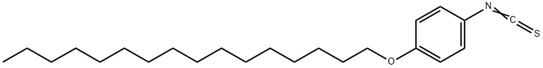 4-(Hexadecyloxy)phenyl isothiocyanate Struktur