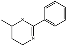 6-methyl-2-phenyl-5,6-dihydro-4H-1,3-thiazine Struktur